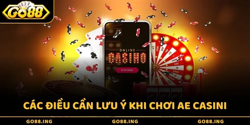 Cần lưu ý một số điều khi tham gia chơi AE trực tuyến