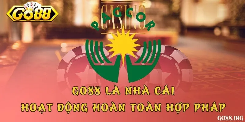 Go88 là nhà cái hoạt động hợp pháp