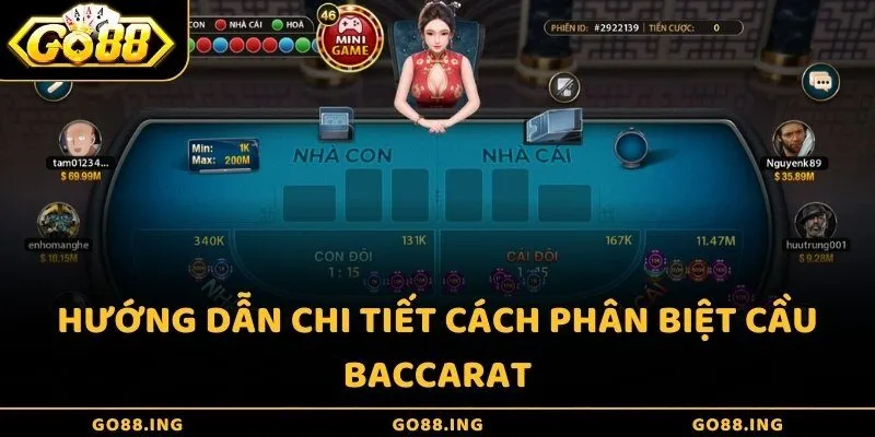 Hướng dẫn chi tiết cách phân biệt cầu Baccarat